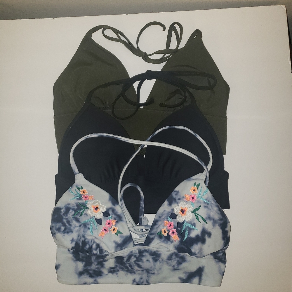 3 pc Bikini Tops Aerie / Hollister